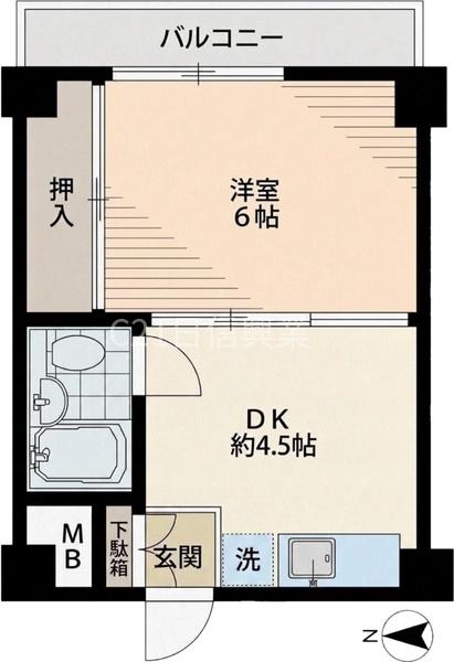 新宿区原町３丁目のマンション