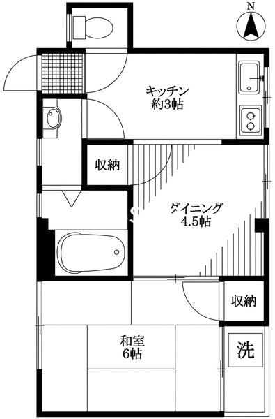 新宿区原町１丁目のコーポ