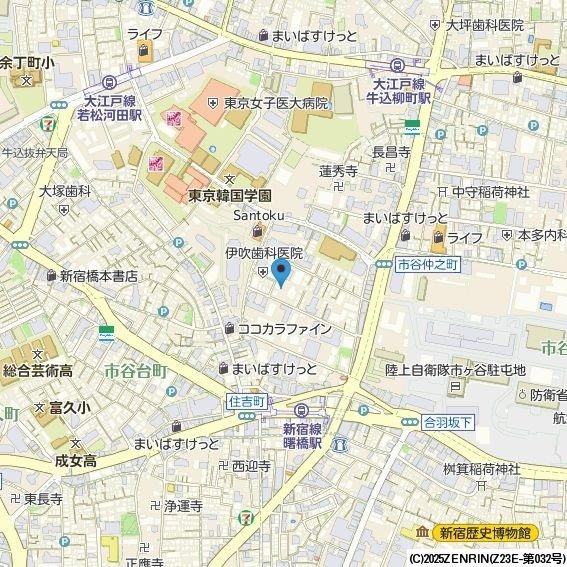 新宿区市谷仲之町のマンション