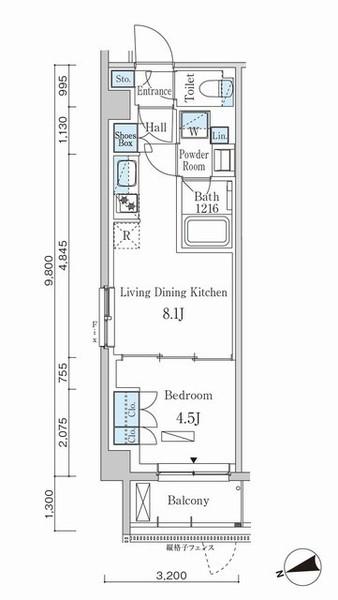 新宿区市谷左内町のマンション