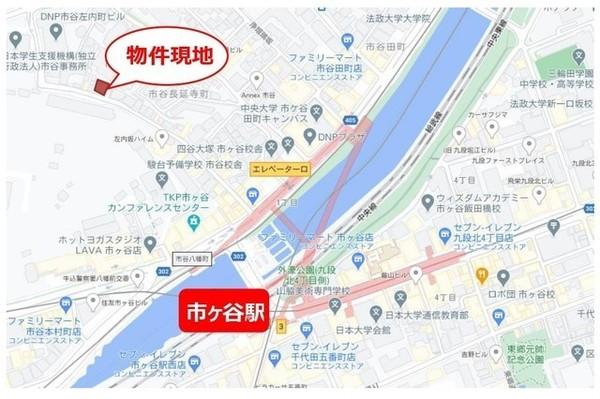 新宿区市谷左内町のマンション