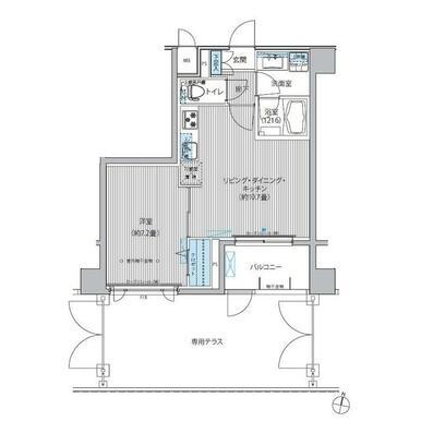 新宿区新小川町のマンション