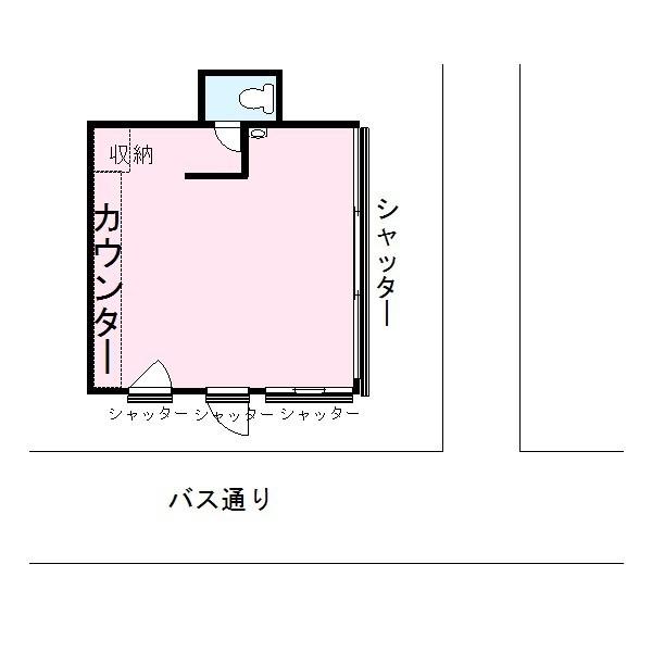 東大阪市南鴻池町２丁目の店舗（建物一部）