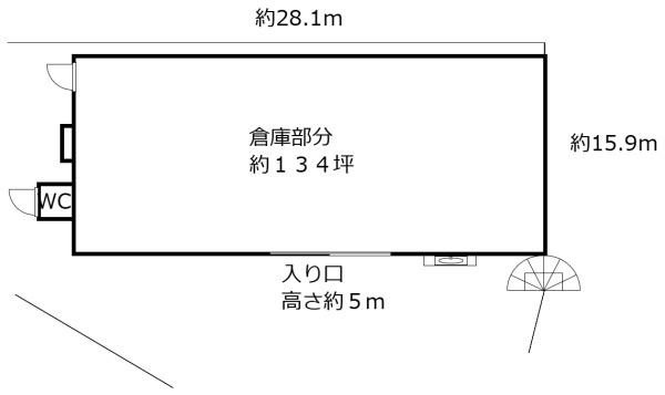 奈良県生駒市北田原町貸工場