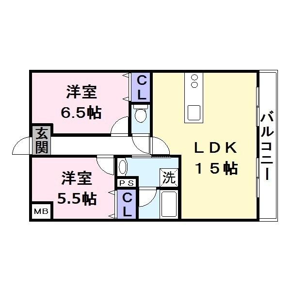 グランドール福川２