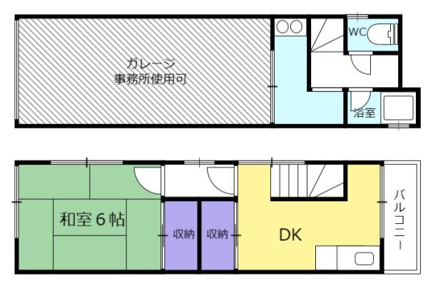 中鴻池町１丁目貸家