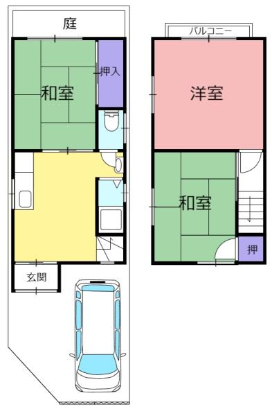加納7丁目戸建貸家