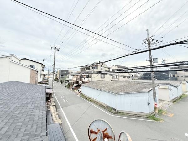 灰塚4丁目生駒貸家(現地からの眺望)