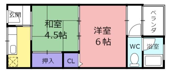 みゆきマンション(間取り)