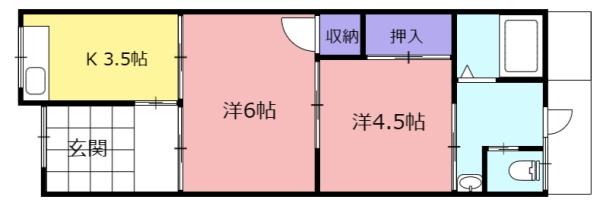 東鴻池町５丁目文化　中棟