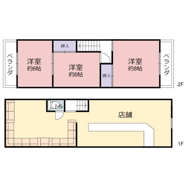 上野貸店舗　放出