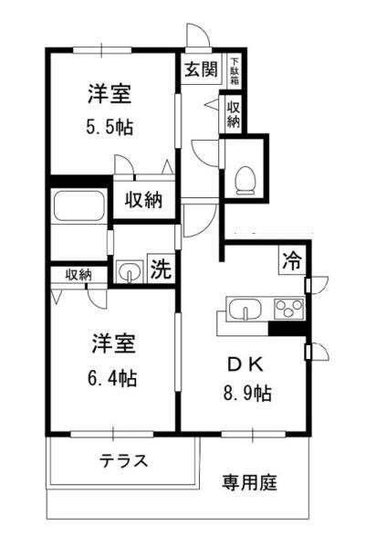 西東京市向台町２丁目のアパート