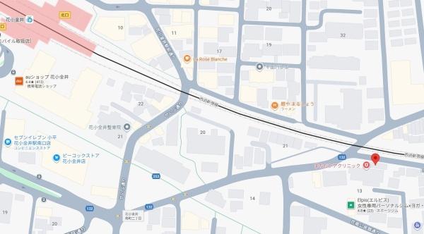 花小金井南町２丁目貸看板