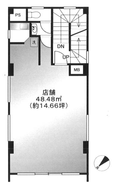 東村山市栄町２丁目の店舗（建物一部）