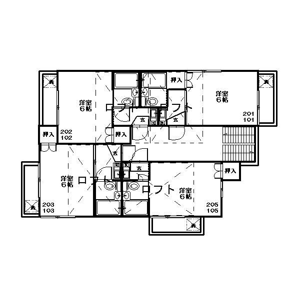 西東京市芝久保町２丁目のアパート