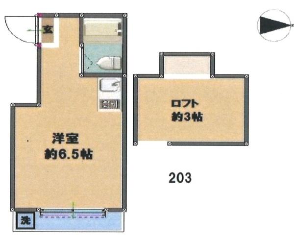 西東京市保谷町６丁目のアパート