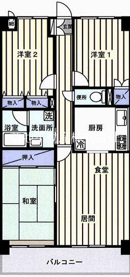 グランデール武蔵野