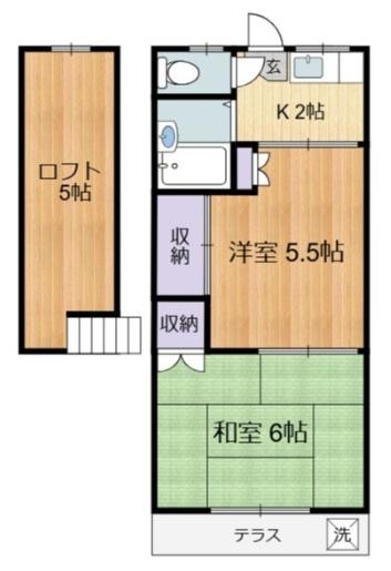 ハイツ中村園Ｂ