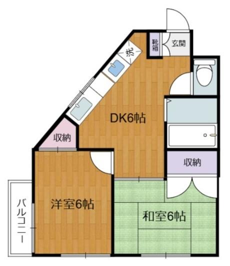 西東京市栄町１丁目のアパート