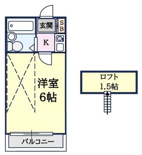 小平市花小金井南町１丁目のアパート