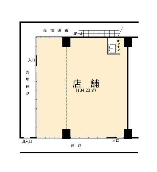 ソレイユ保谷２階店舗