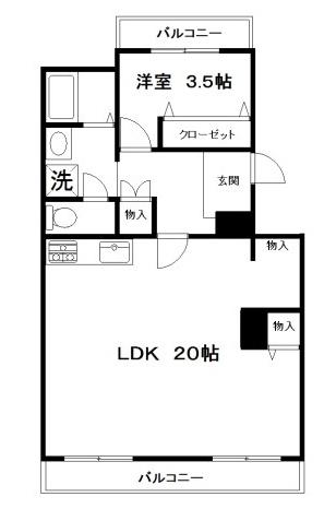ガーデンハイツ滝山Ｂ棟