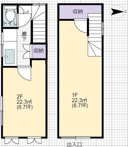 清瀬市元町１丁目1F2F店舗