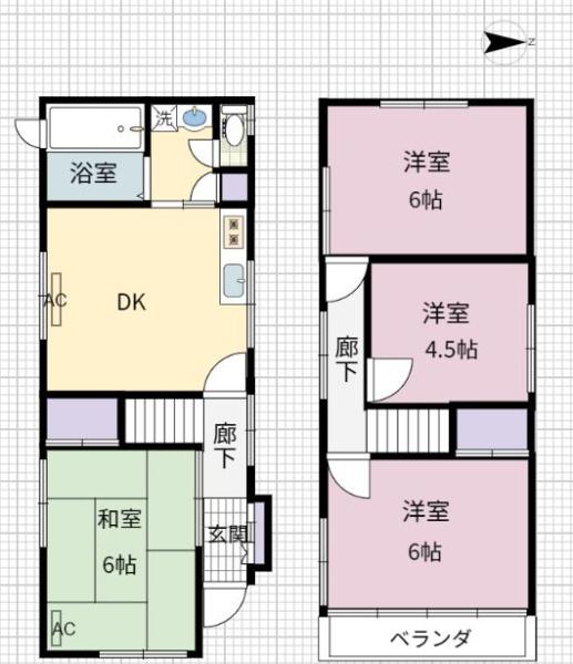 栗原６丁目貸家