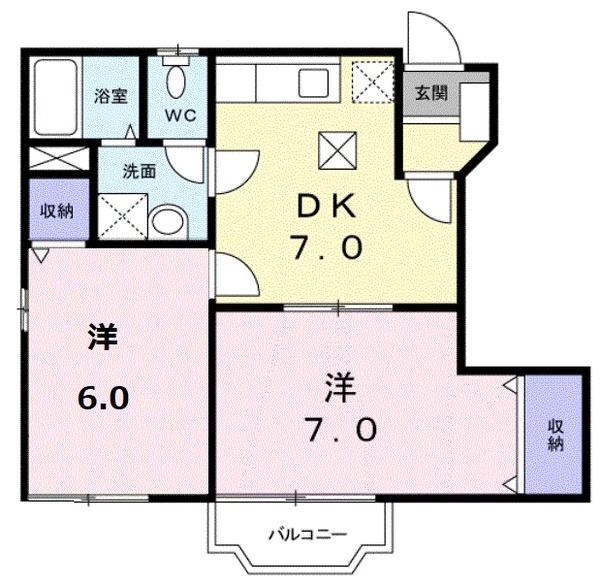 西東京市保谷町１丁目のアパート