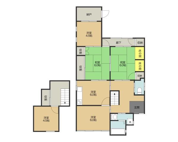 芹橋一丁目戸建借家