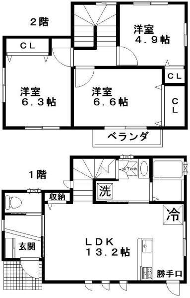安清町　Ｓ邸　Ｂ棟