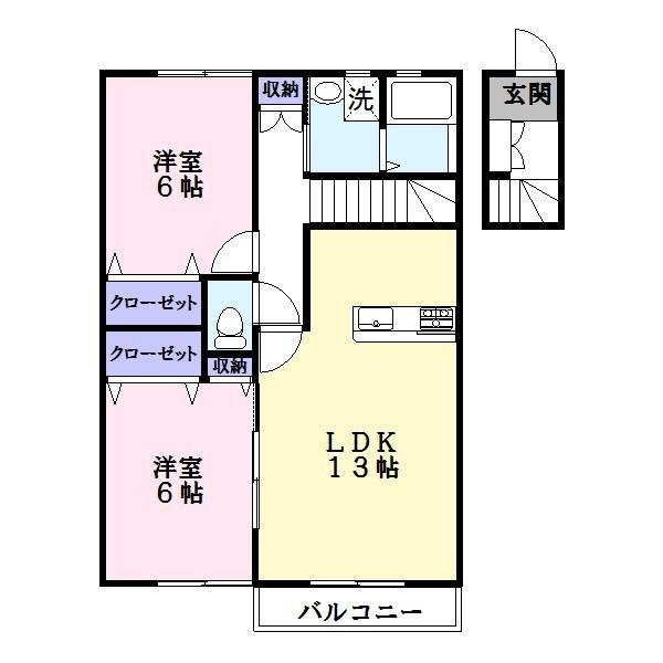 彦根市宇尾町のアパート