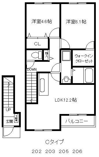 彦根市八坂町のアパート
