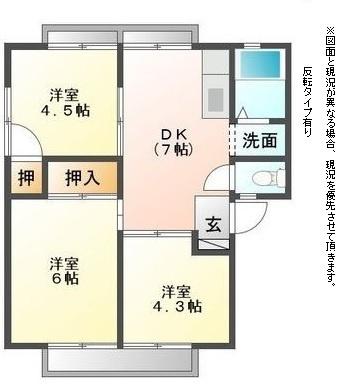 彦根市南川瀬町のハイツ