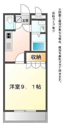 季風倶楽部ボヌール(間取り)