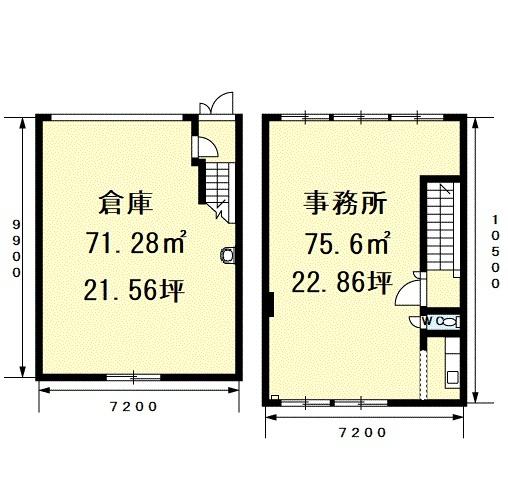米原市倉庫付事務所