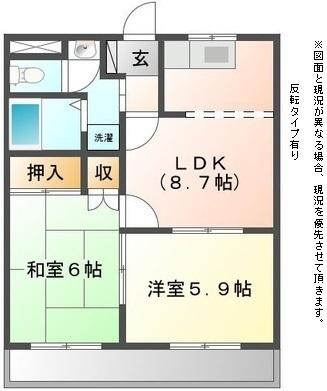 ベル・グラース(間取り)