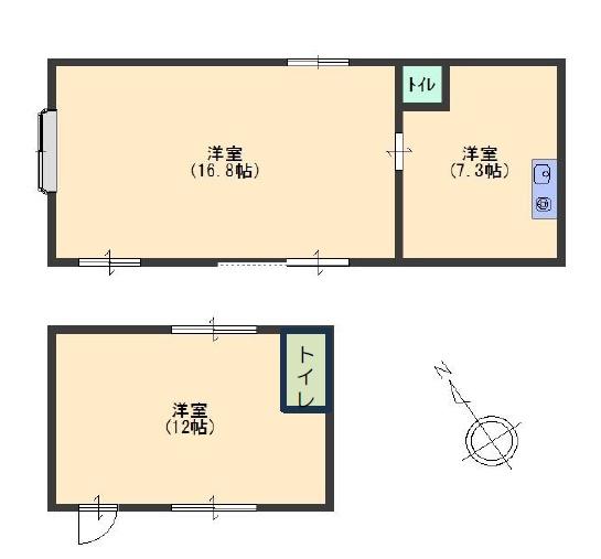 彦根市清崎町の店舗（一戸建）