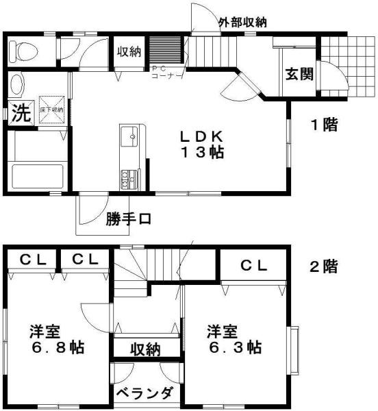 エクセレントコーポ芹川　４号地