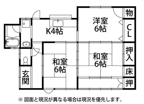 米原岩脇 貸家