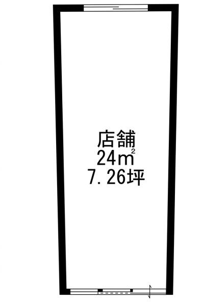 長浜市神照町の店舗（建物一部）
