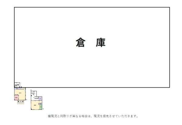 米原市顔戸の倉庫