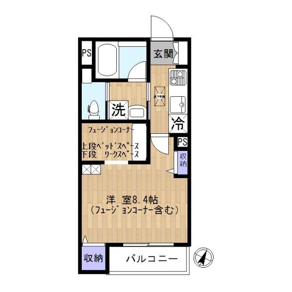 レヴァンテ川崎(間取り)