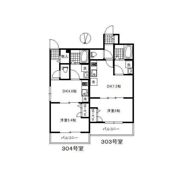 練馬区氷川台３丁目のアパート