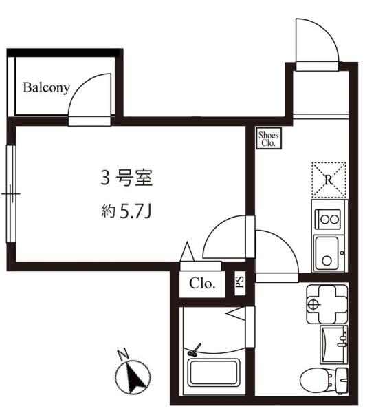 モダンアパートメント上板橋