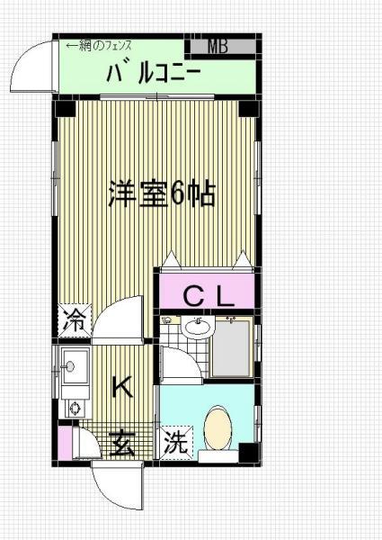 船堀ルーフハイム(間取り)