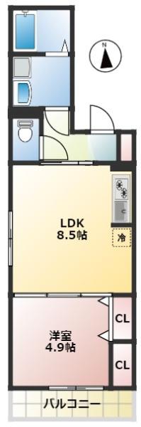 江戸川区東葛西４丁目のアパート