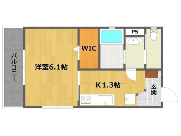西宮市城ケ堀町のハイツ