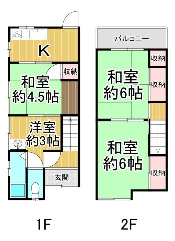 下坂部1丁目貸家