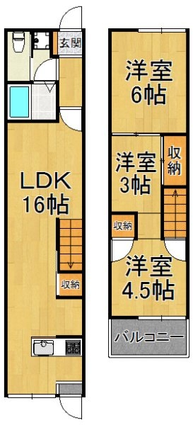 武庫之荘東2丁目テラスハウス　Ｃ棟